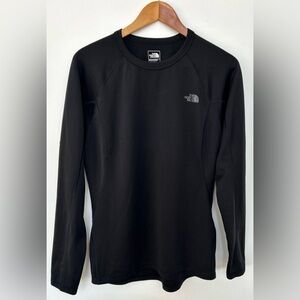 TNF The North Face FlashDry Long Sleeve Athletic Shirt Men’s M Black